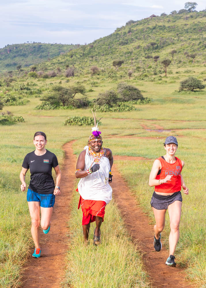 Running with Samburu Kenya